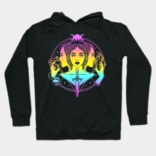 Hecate triple goddess Hoodie